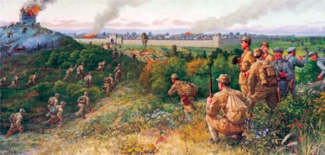 1933년 9월 동녕현성 전투 상상화