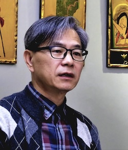 심광섭 교수는 적을 사유하기 이전에 생명에 대한 사유를 촉구했다.