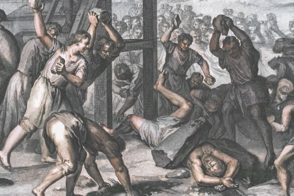 Abraham de Blois, 「Man Who Blasphemes God’s Name Is Stoned」 ⓒRijksmuseum.nl