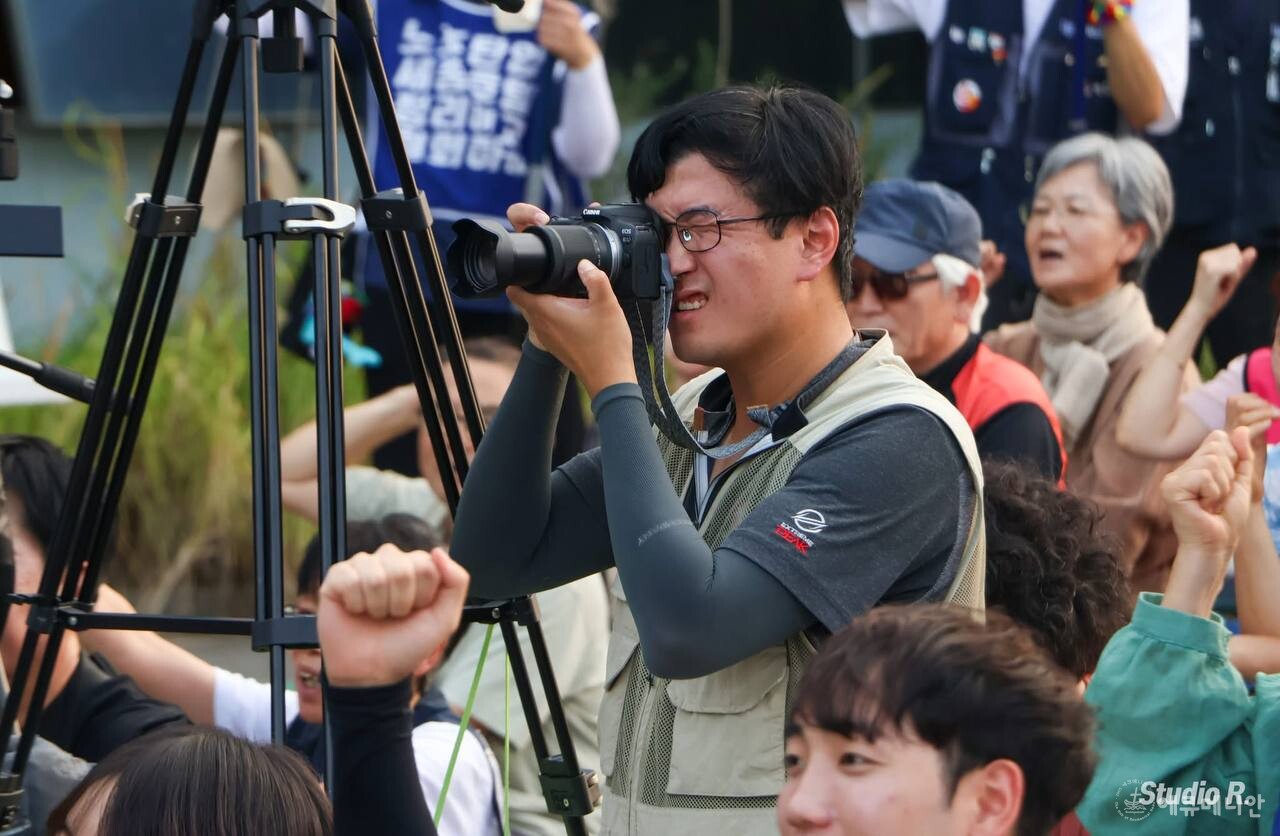 ▲ 임석규 기자는 늘 현장을 소중하게 여기고 현장에 있기 위해 동분서주했다. ⓒ에큐메니안