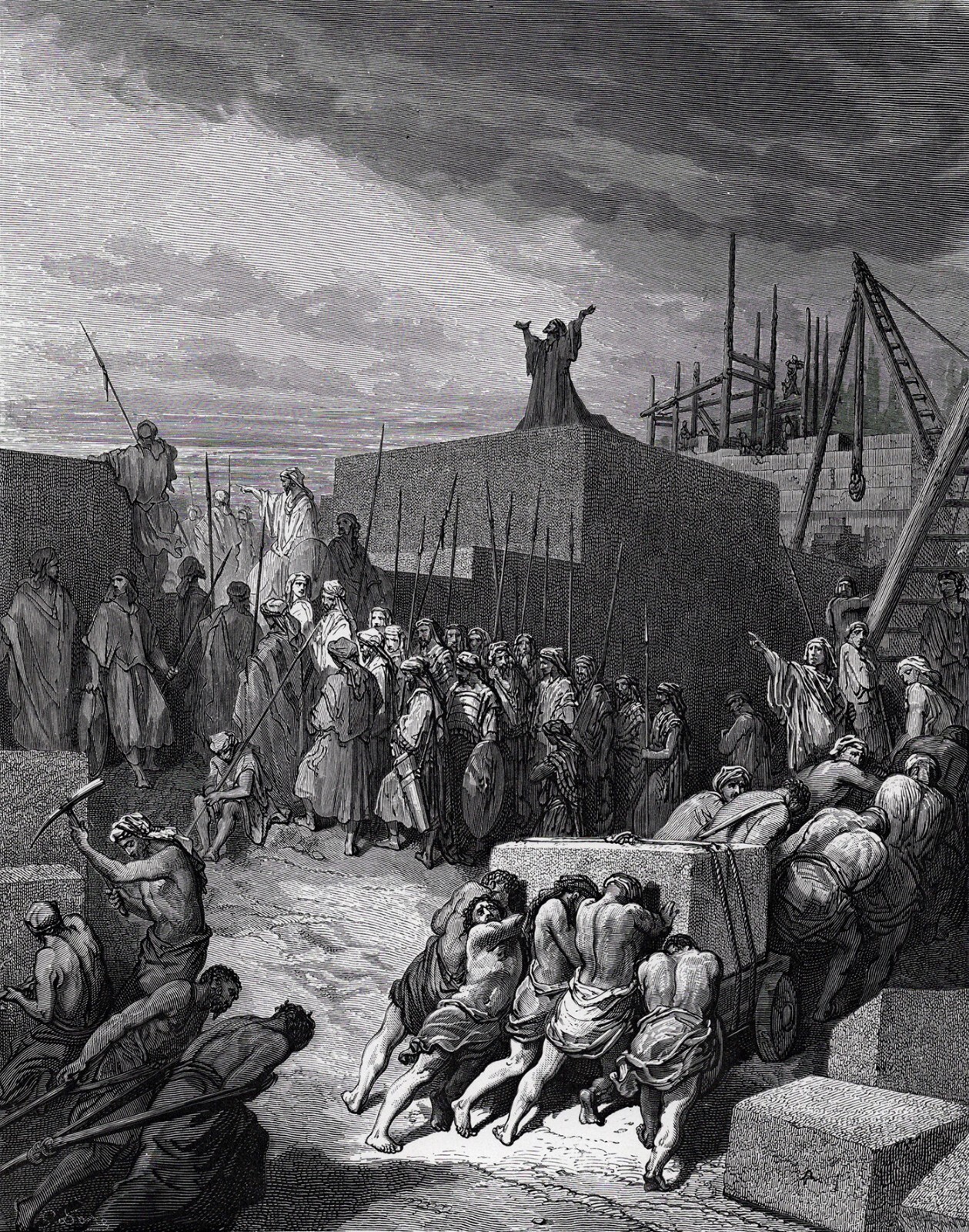 ▲ 예언자 학개의 독려로 무너진 성전은 재건되었지만 솔로몬 성전을 기억하는 사람들은 그 초라함에 눈물을 흘렸다. ⓒWikipedia